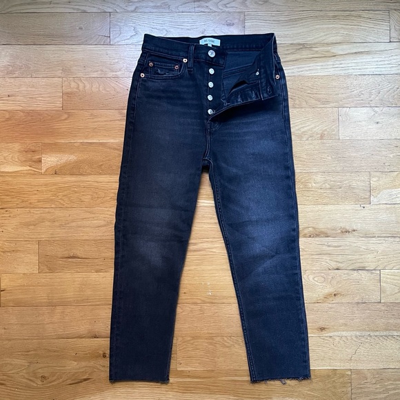 NWOT Re/Done 90s high rise ankle crop (size: 26) - Picture 8 of 8